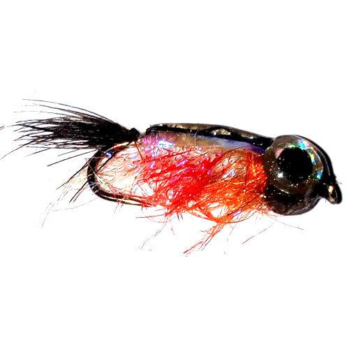 Black Top Red Underbelly Minnow Lures